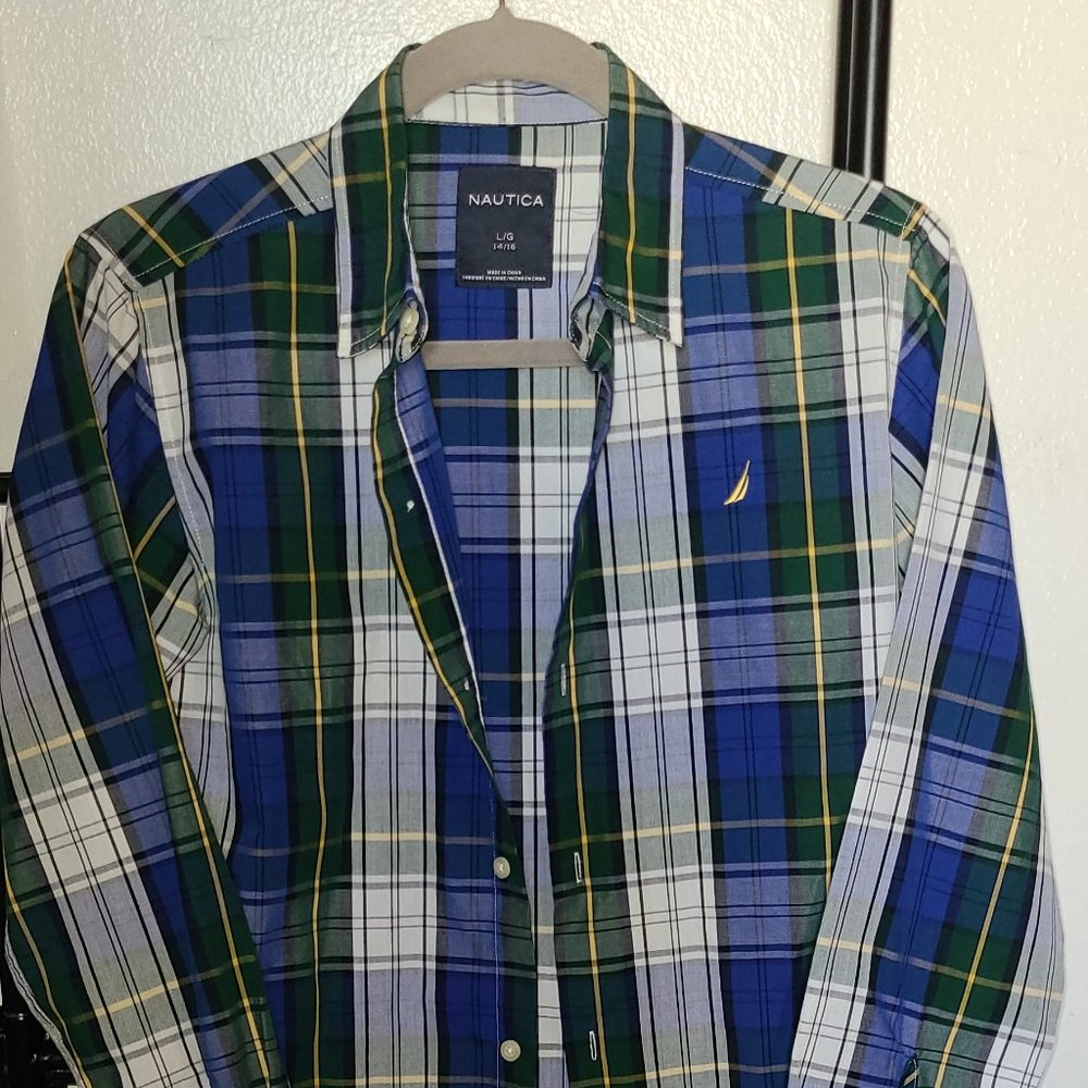 Nautica long sleeve dress shirt